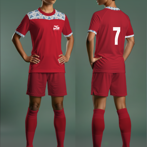 DISKI AFRIKA DESIGN KIT RED/SOCCER-FOOTBALL