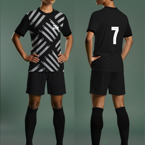 DISKI SCRATCH SOCCER KIT BLACK/SOCCER-FOOTBALL