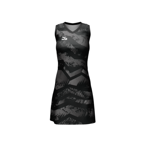 DISKI SPORTS 2 TONE DRESS BLACK/NETBALL