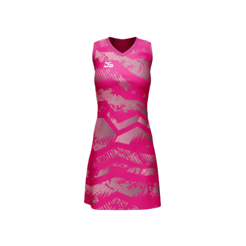 DISKI SPORTS 2 TONE DRESS PINK/NETBALL