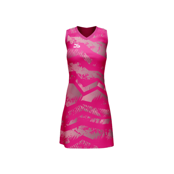 DISKI SPORTS 2 TONE DRESS RED/NETBALL