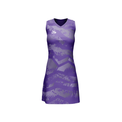 DISKI SPORTS 2 TONE DRESS PURPLE/NETBALL