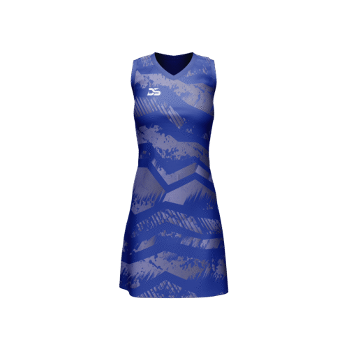 DISKI SPORTS 2 TONE DRESS ROYAL/NETBALL