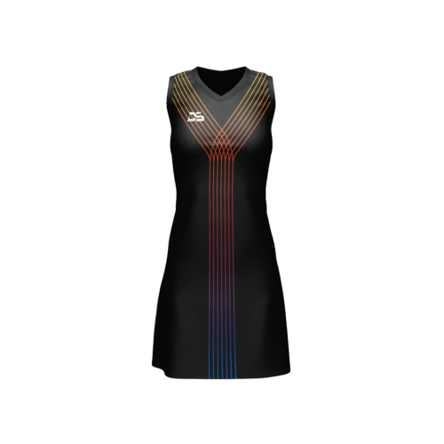DISKI SPORTS FLOW DRESS BLACK/NETBALL