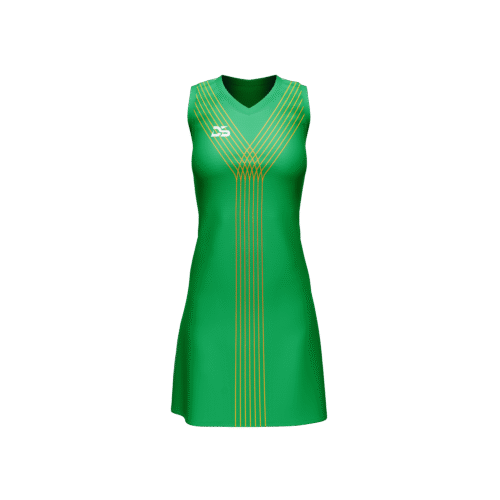 DISKI SPORTS FLOW DRESS GREEN/NETBALL