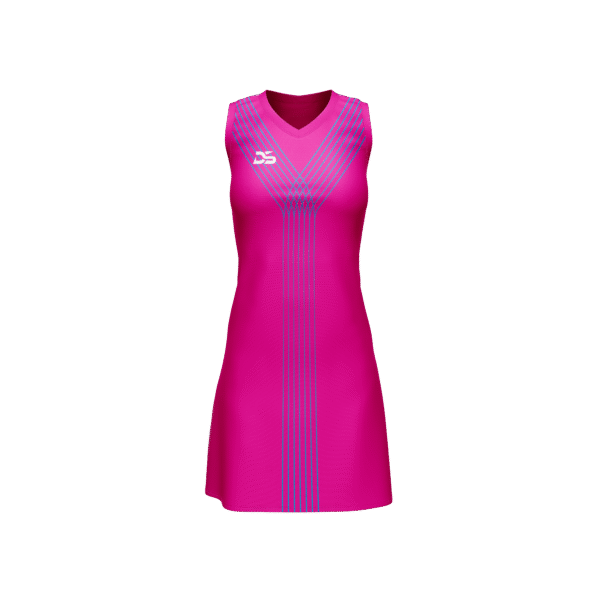 DISKI SPORTS FLOW DRESS RED/NETBALL