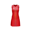 DISKI SPORTS FLOW DRESS RED/NETBALL