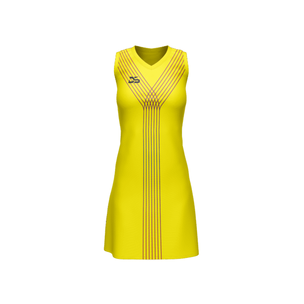 DISKI SPORTS FLOW DRESS RED/NETBALL