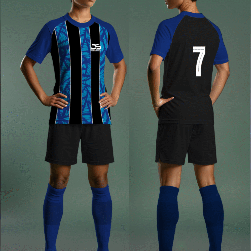 DISKI LINES KIT ROYAL/SOCCER-FOOTBALL