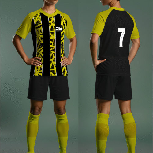 DISKI LINES KIT YELLOW/SOCCER-FOOTBALL