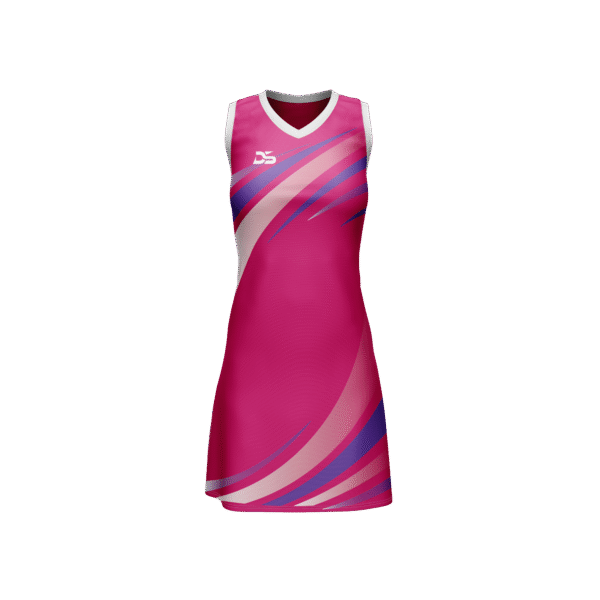 DISKI SPORTS STREAM DRESS RED/NETBALL