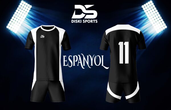 espanyol BLACK 1.1 copy 2 Espanyol Soccer Kit Red
