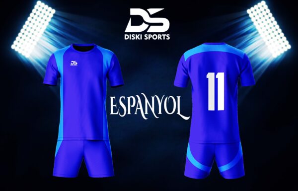 espanyol kit MOCKUP royal powder copy Espanyol Soccer Kit Red