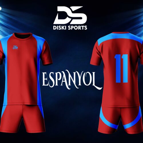 Espanyol Soccer Kit Maroon